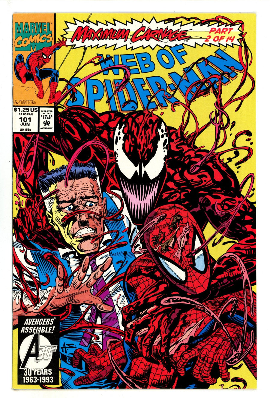 Web of Spider-Man Vol 1 101  Mid Grade   (1993)