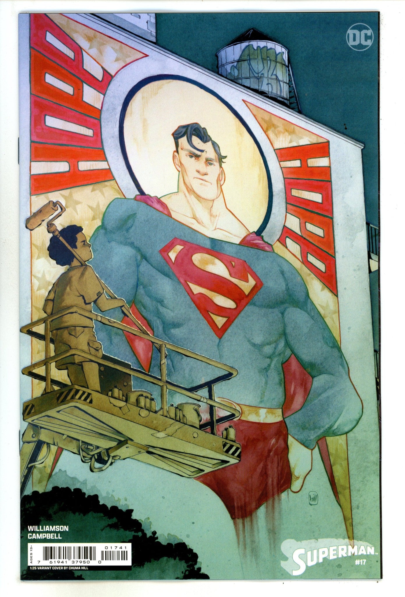 Superman Vol 6 17 Hill Incentive Variant NM+ (2024)