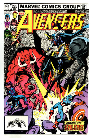 The Avengers Vol 1 226 High Grade (1982)