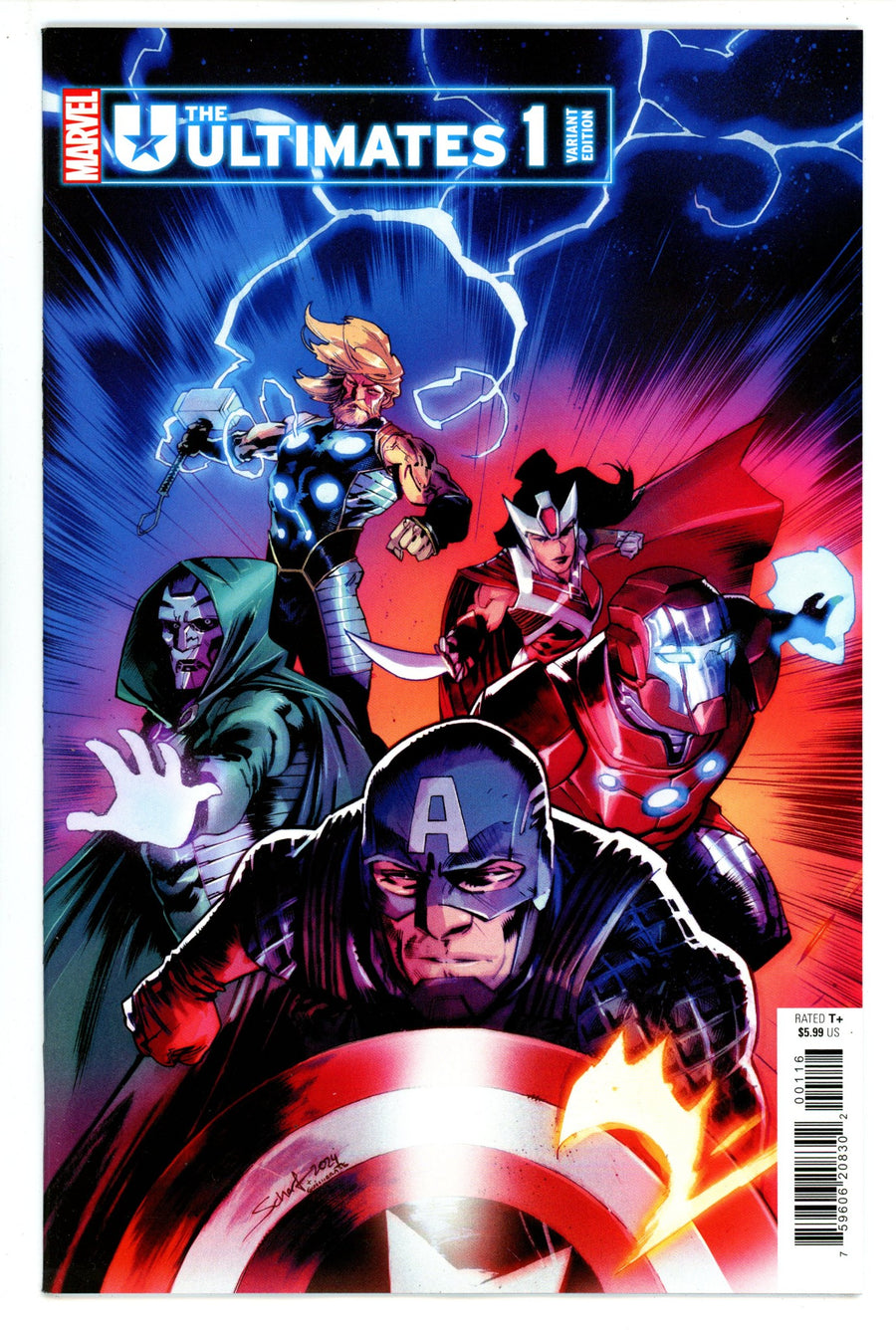 Ultimates Vol 6 1 Scharf  Incentive Variant VF/NM  (2024)