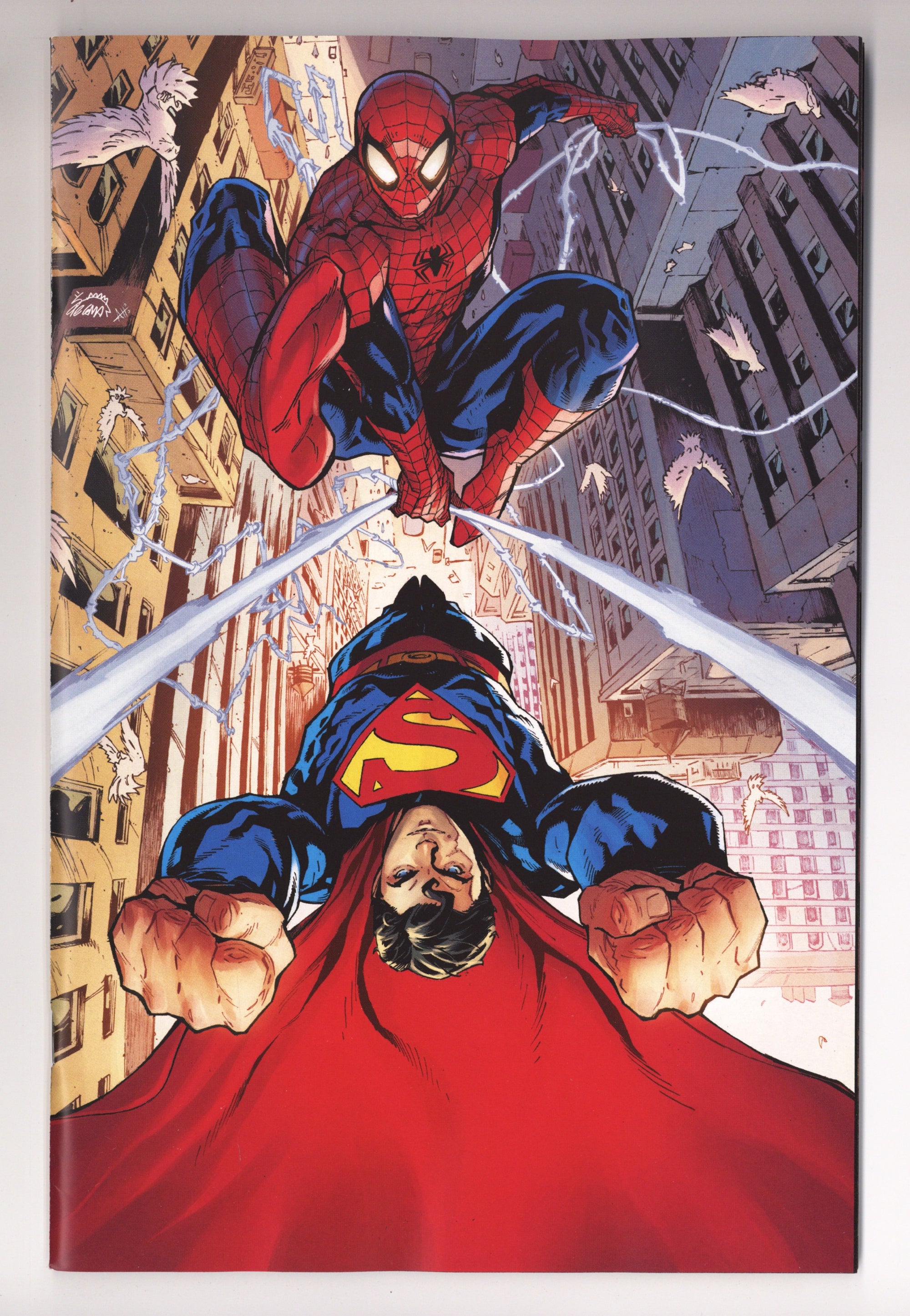 Marvel / DC: Spider-Man / Superman 1 Stegman Virgin Incentive VF/NM (2026)