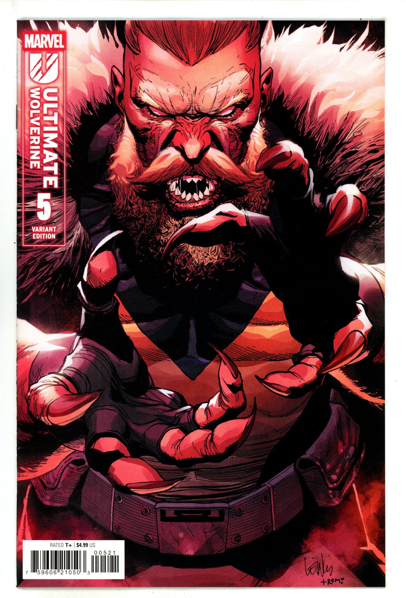Ultimate Wolverine 5 Yu Variant (2025)