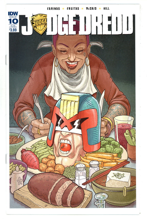 Judge Dredd Vol 5 10 High Grade (2016) Foss Variant