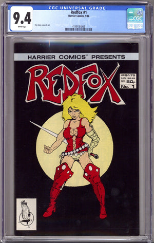 Redfox 1 CGC 9.4 (NM) (1986)