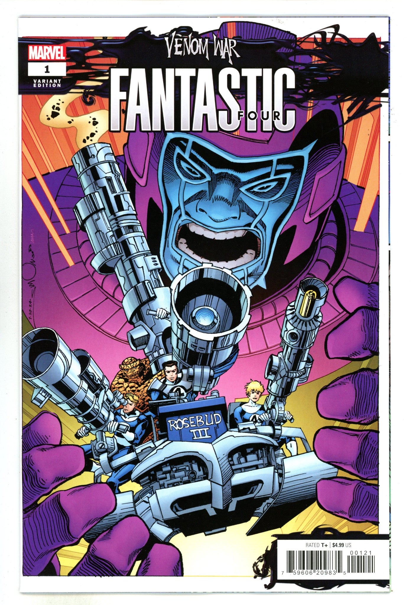 Venom War: Fantastic Four  1 Simonson  Variant  (2024)