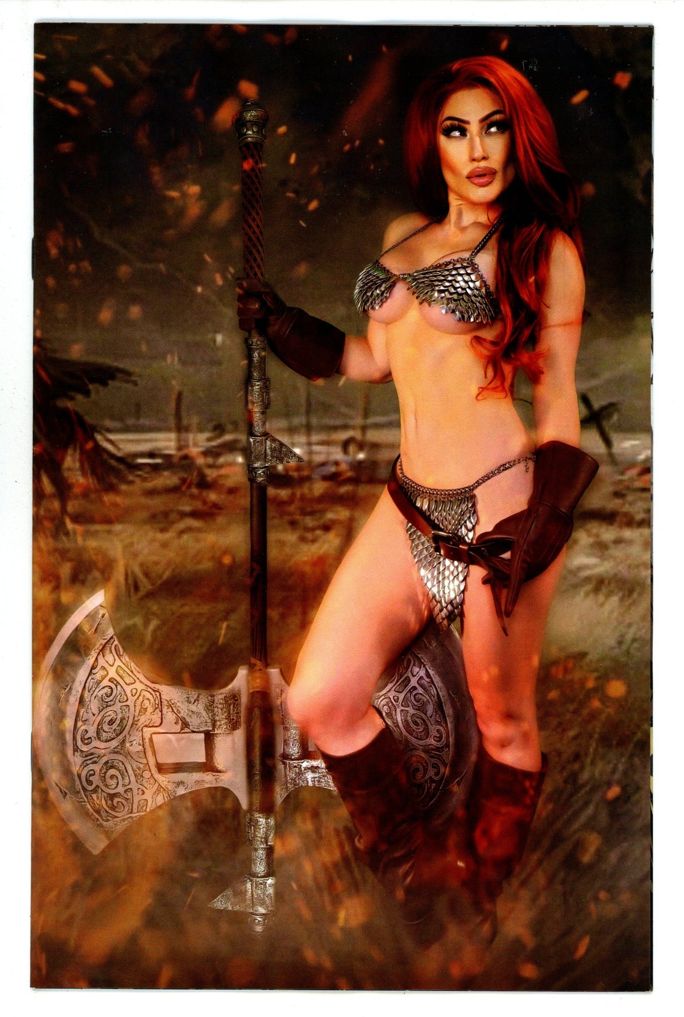 Savage Red Sonja 5 Photo Virgin Incentive Variant (2024)