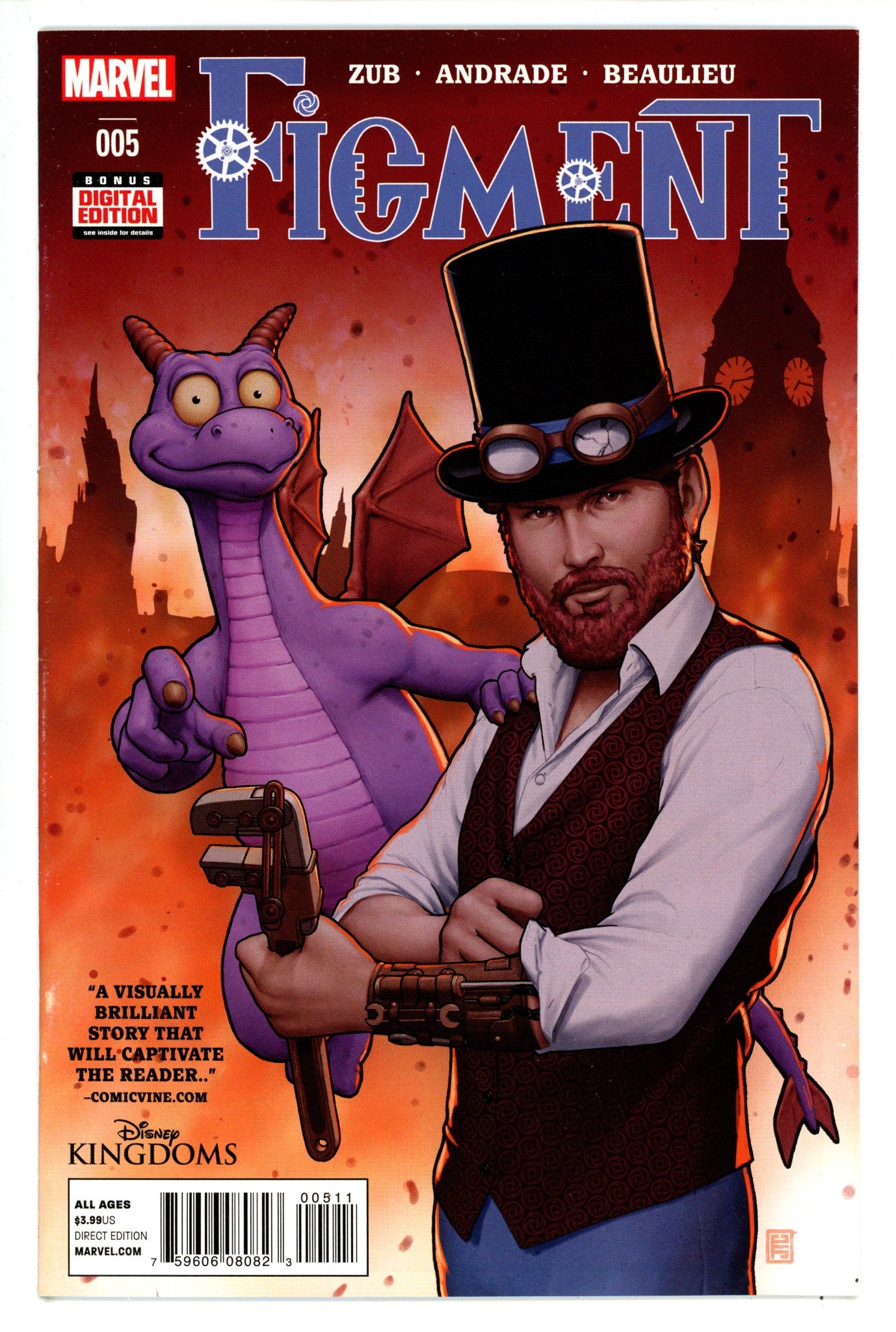 Disney Kingdoms: Figment 5 Mid Grade (2014) 