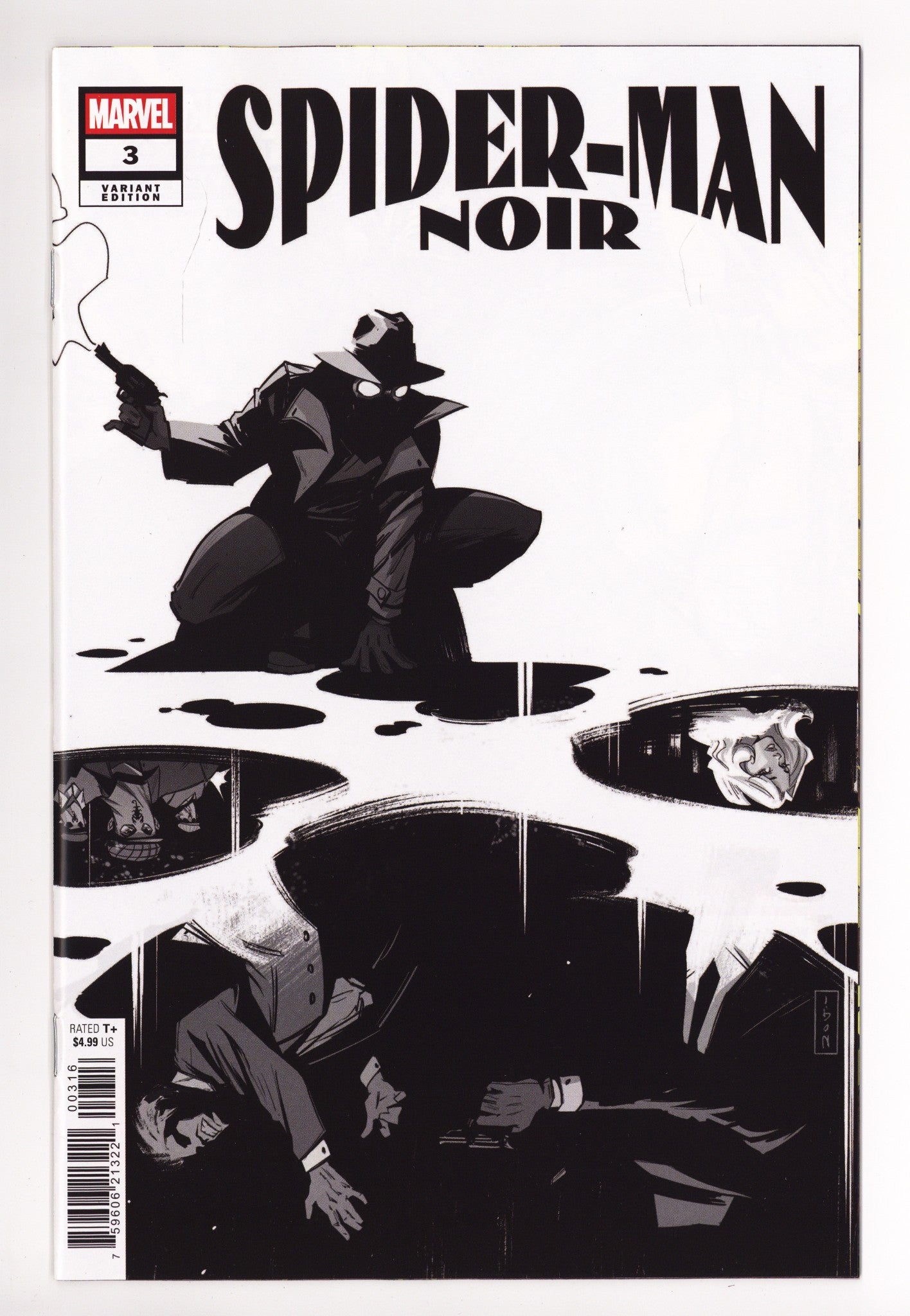 Spider-Man Noir Vol 3 3 San Incentive NM- (2025)