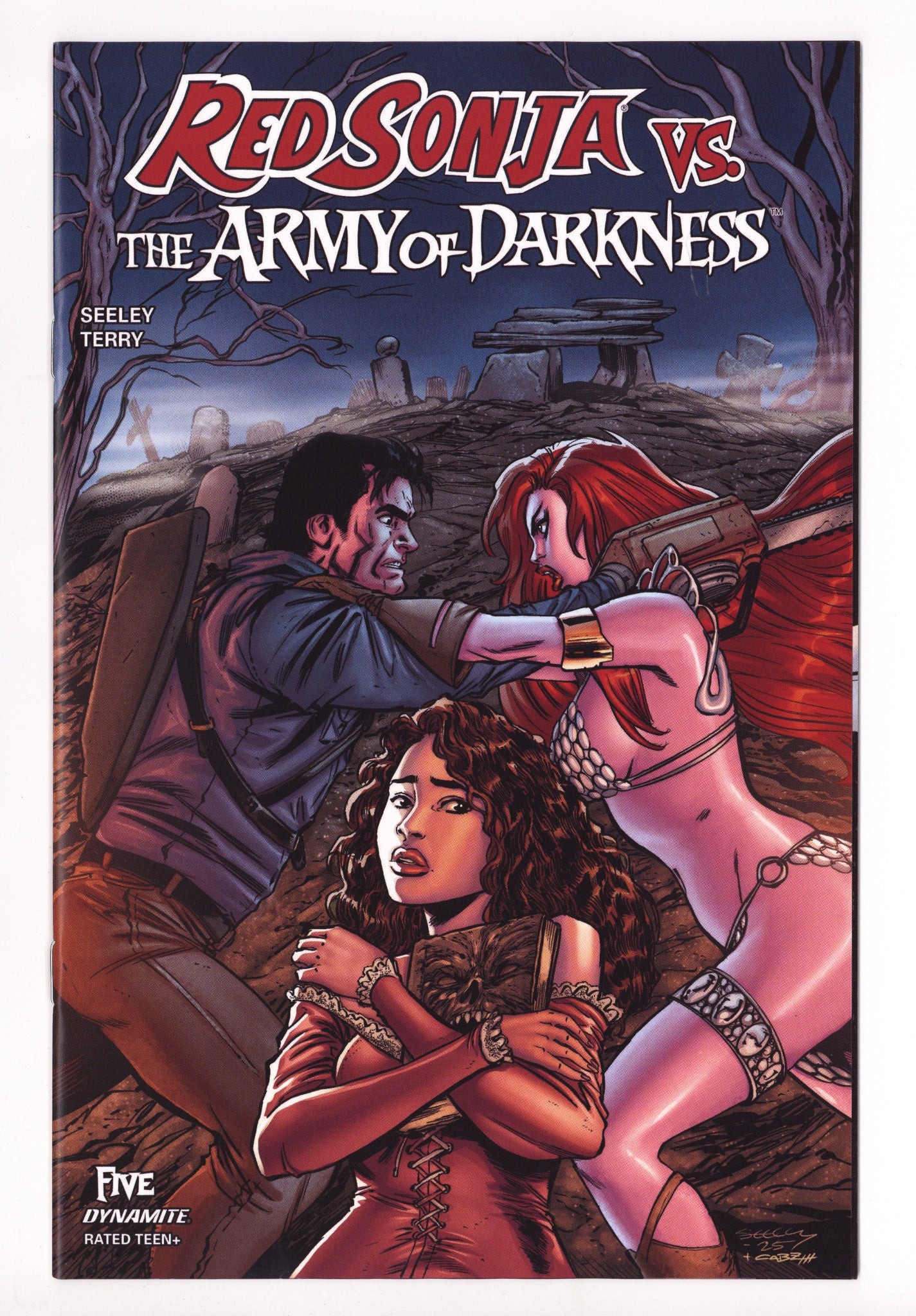 Red Sonja Vs Army Of Darkness 5 Seeley Variant (2025)