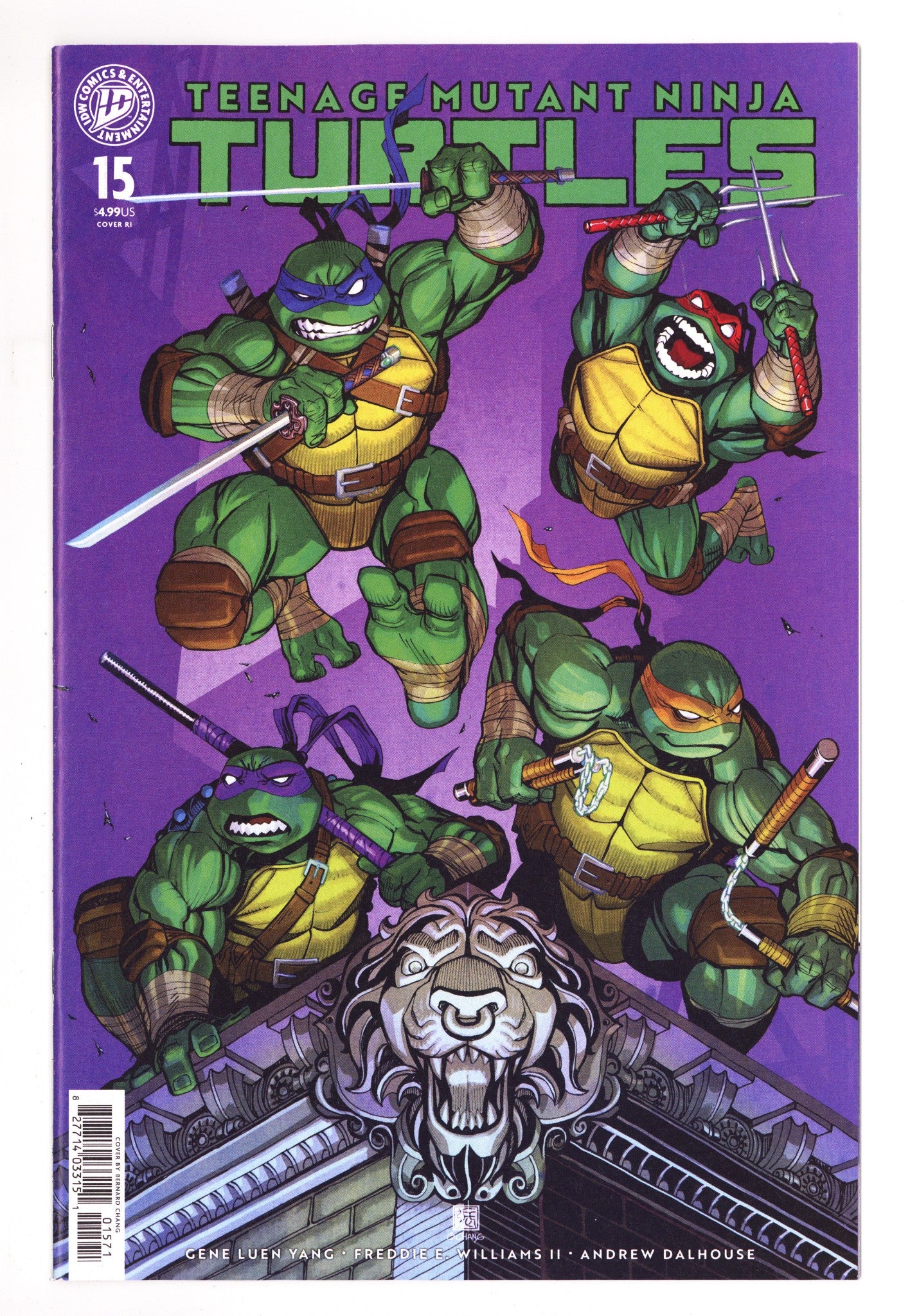Teenage Mutant Ninja Turtles Vol 6 15 Chang  Incentive NM-  (2026)
