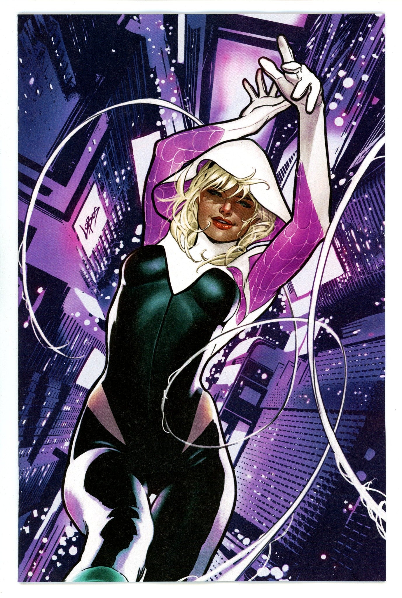 Spider-Gwen The Ghost-Spider 1 Villalobos Virgin Incentive Variant NM (2024)