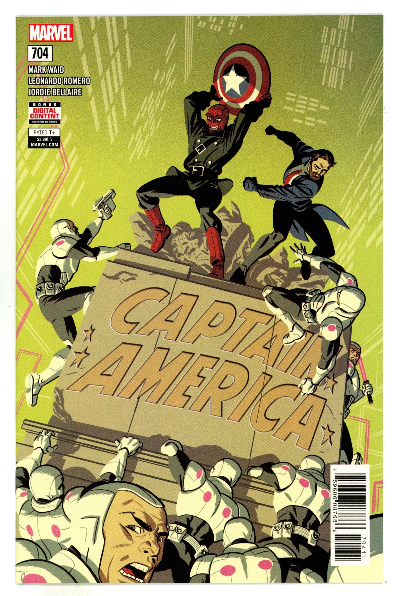 Captain America Vol 1 704 High Grade (2018) 