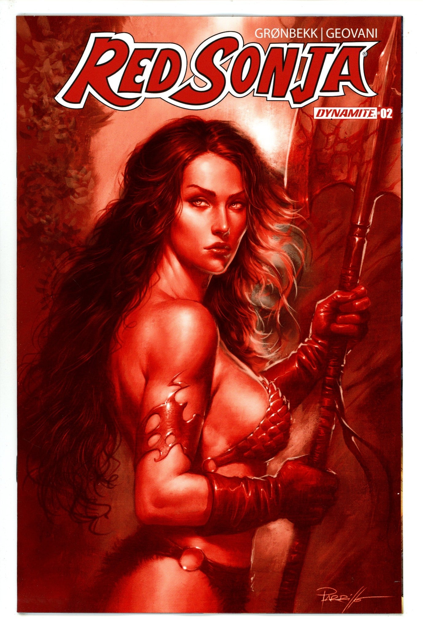Red Sonja Vol 7 2 Parrillo Incentive Variant (2023)