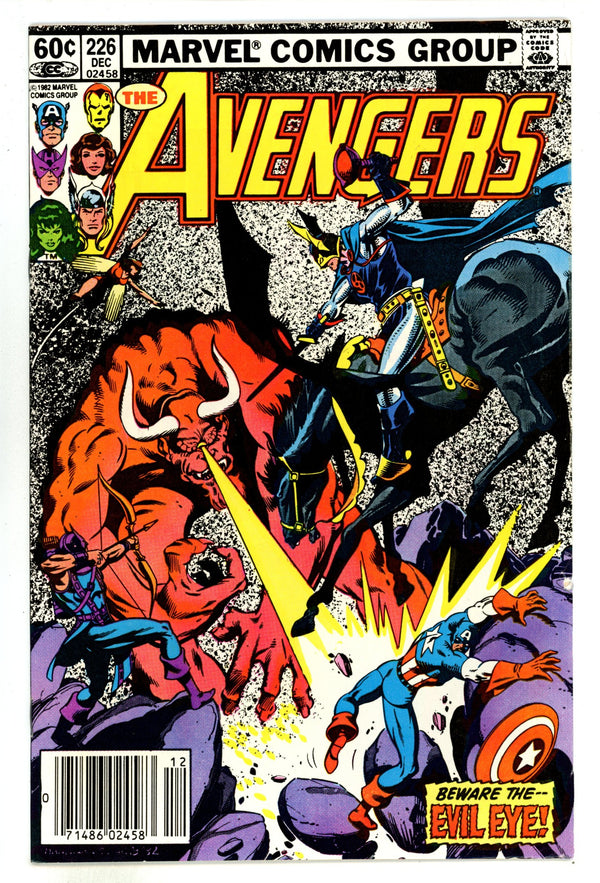 The Avengers Vol 1 226 Mid Grade (1982) Newsstand