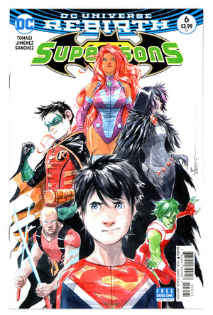 Super Sons 6 Mid Grade (2017) Nguyen Variant