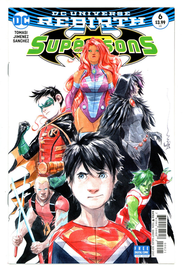 Super Sons 6 Mid Grade (2017) Nguyen Variant
