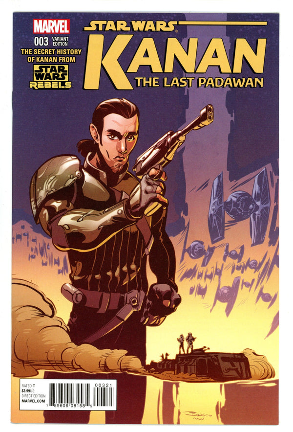 Kanan the Last Padawan 3 NM- (9.2) (2015) Bosco Incentive Variant