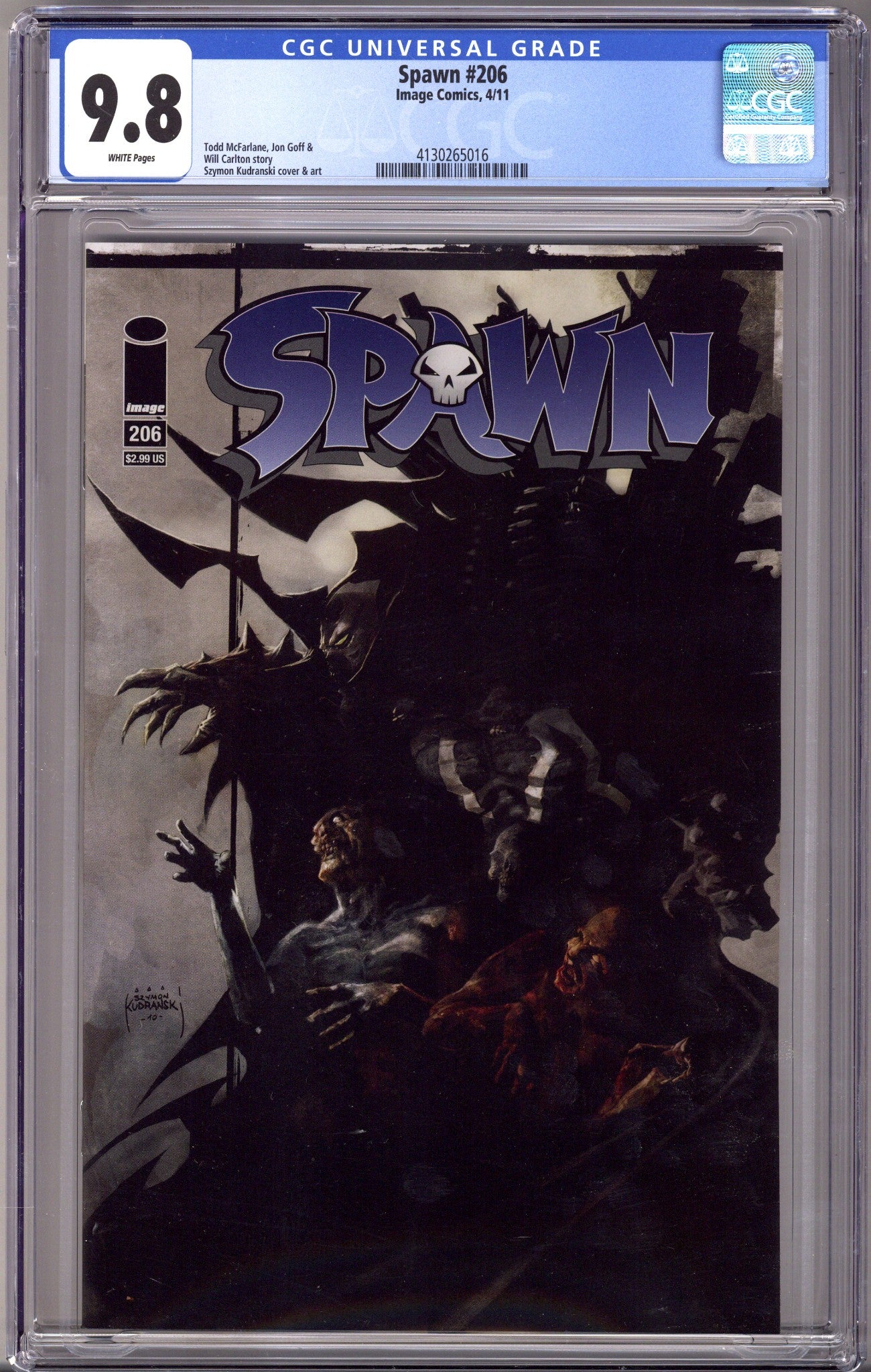 Spawn 206 CGC 9.8 (NM/M) (2011)