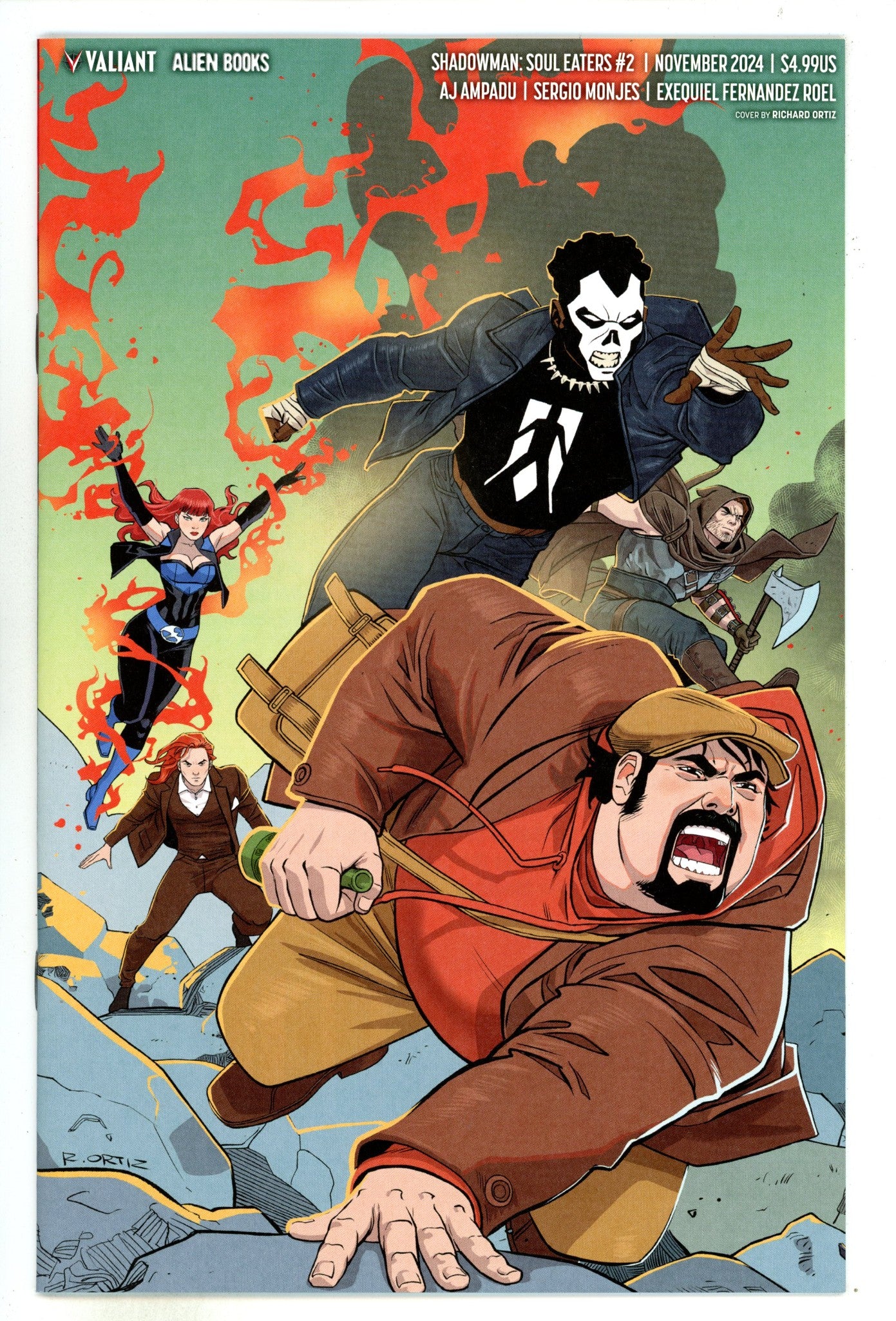 Shadowman Soul Eaters 2 Ortiz Homage Virgin Variant (2024)