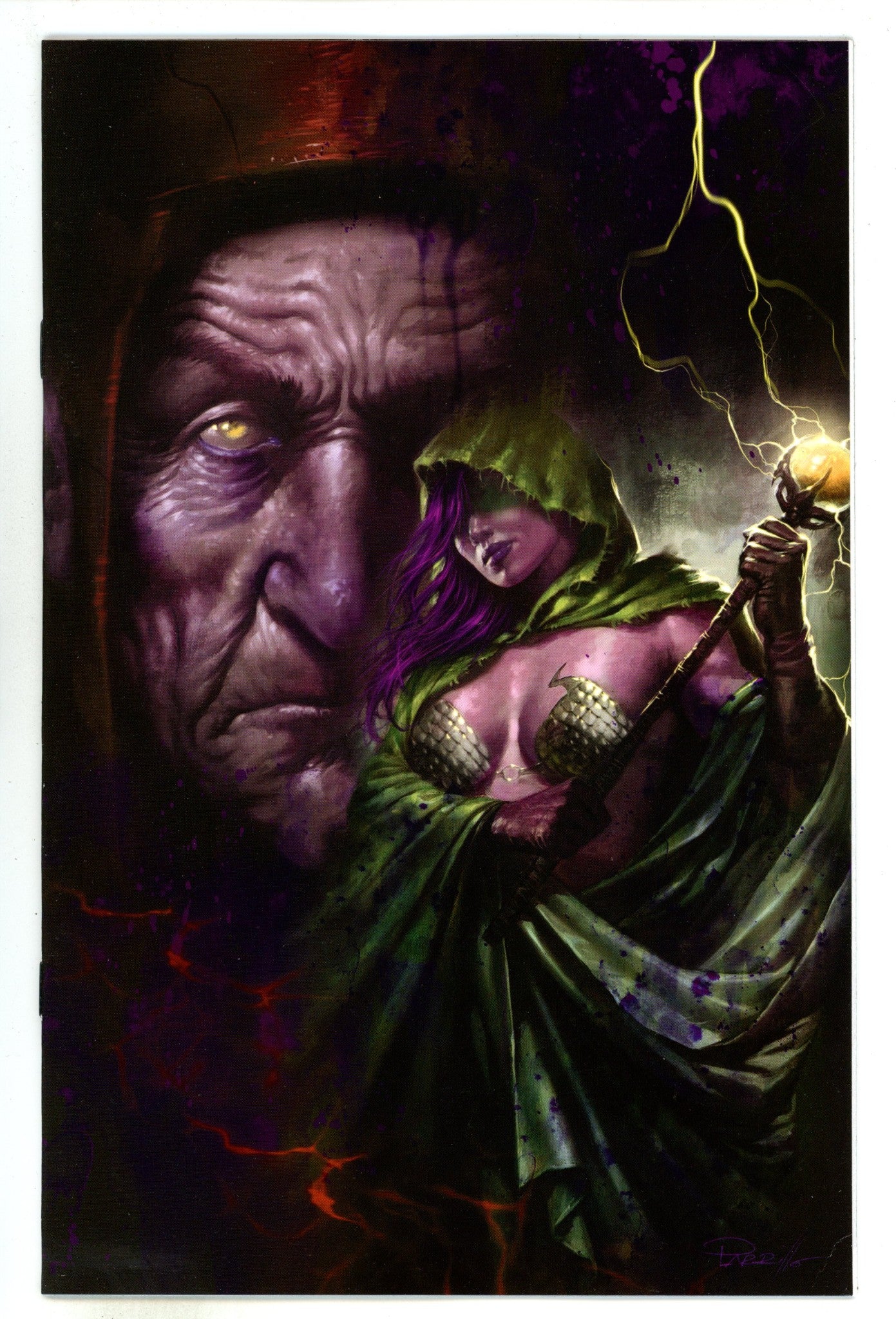 Red Sonja Vol 7 16 Parrillo Ultraviolet Virgin Incentive Variant (2024)