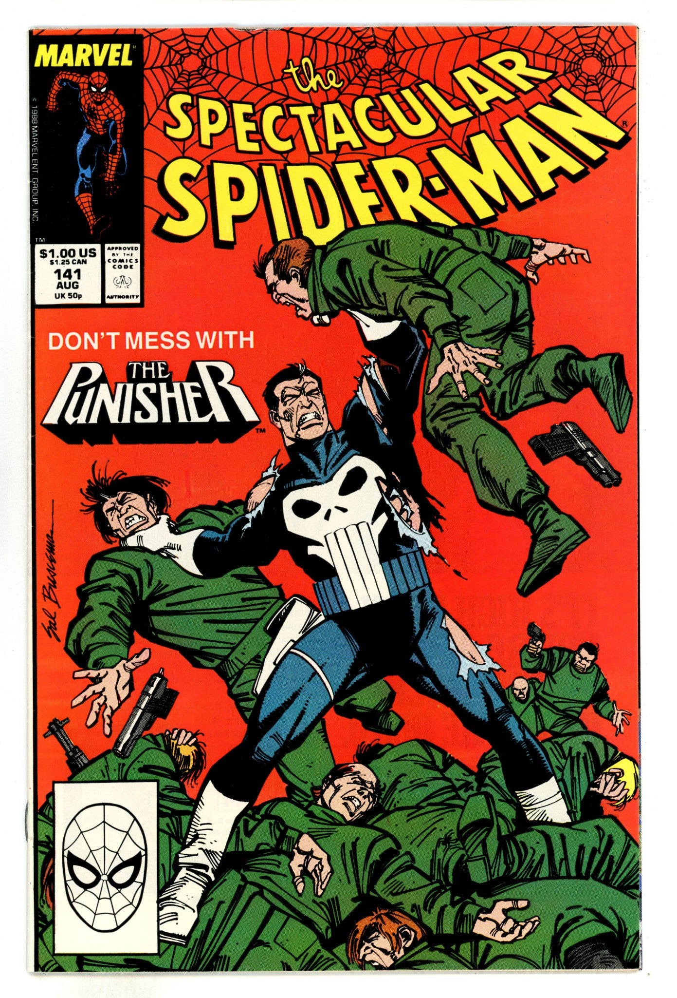 The Spectacular Spider-Man Vol 1 141 Mid Grade (1988) 