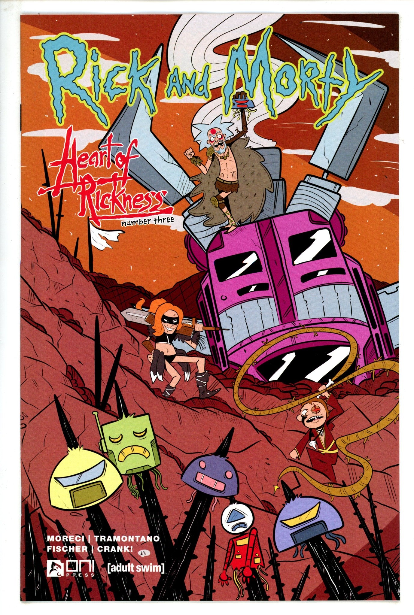 Rick And Morty Heart Of Rickness 3 Ellerby Variant (1900)
