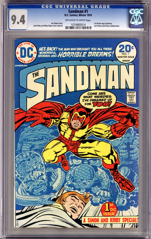 The Sandman Vol 1 1 CGC 9.4 (NM) (1974)
