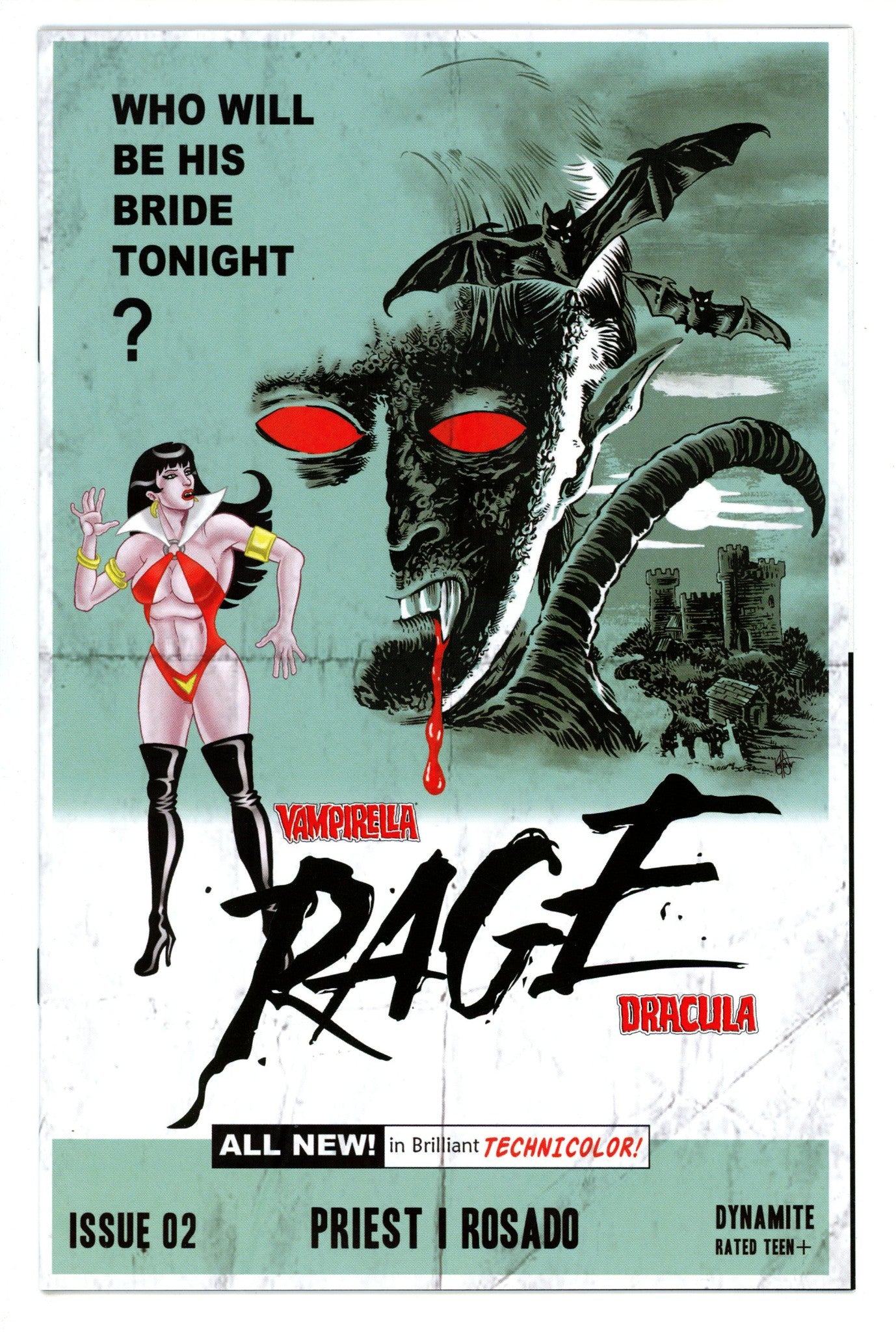 Vampirella / Dracula: Rage 2 High Grade (2023) Haeser Variant 