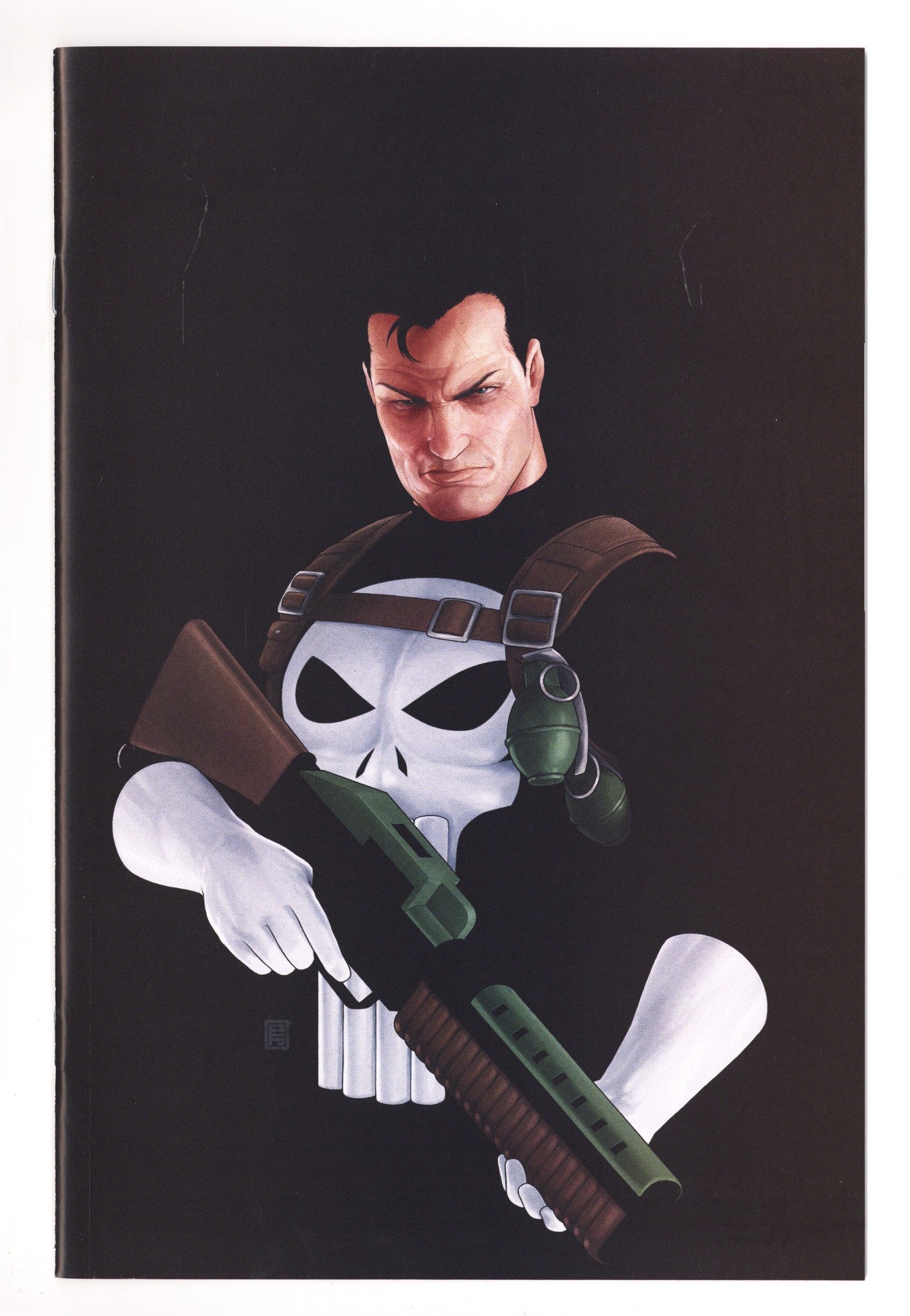 Punisher Vol 15 1 Christopher Negative Space Virgin Variant (2025)