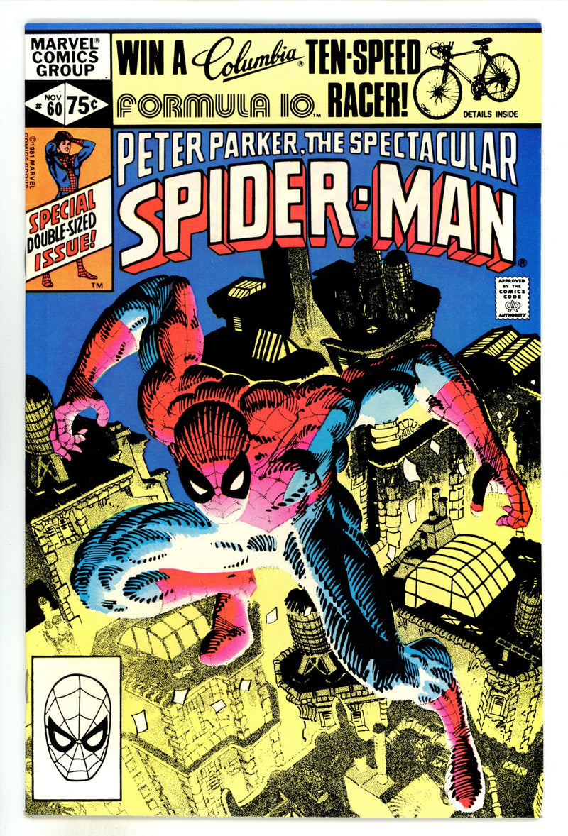 The Spectacular Spider-Man Vol 1 60  VF- (7.5)  (1981)  