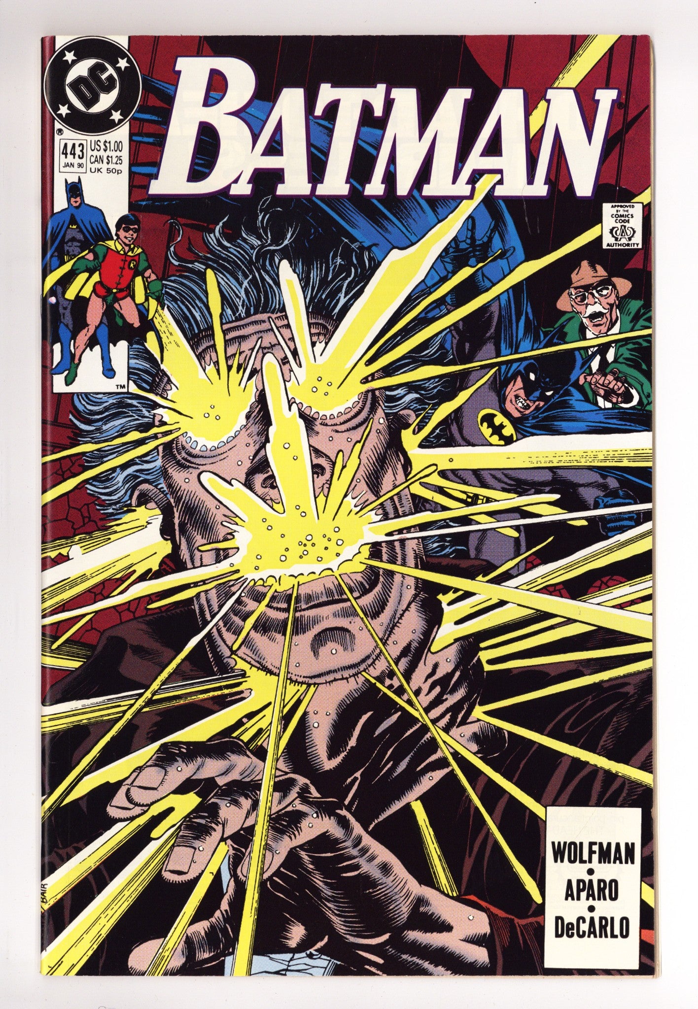 Batman Vol 1 443 High Grade (1990) 