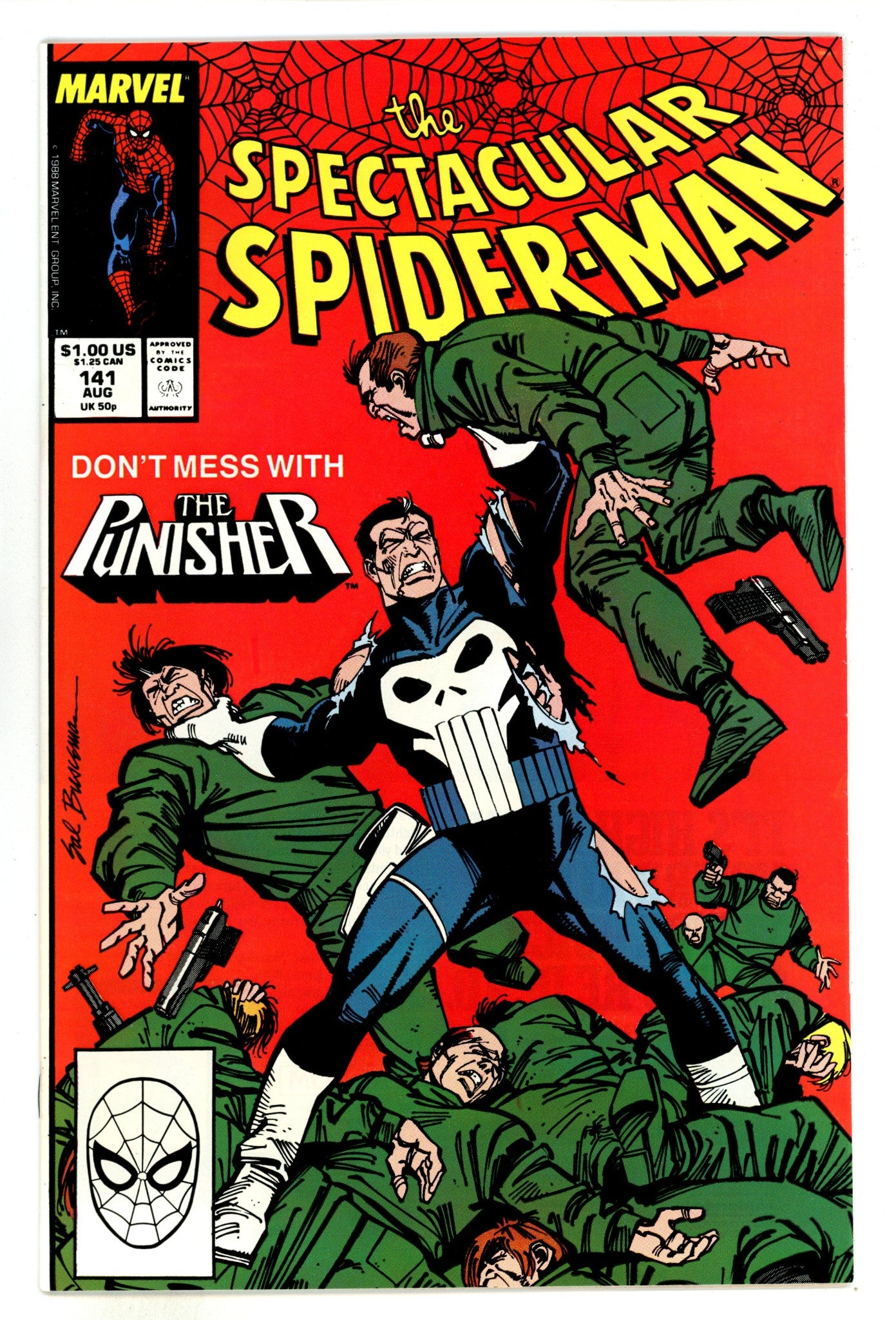 The Spectacular Spider-Man Vol 1 141 High Grade (1988) 