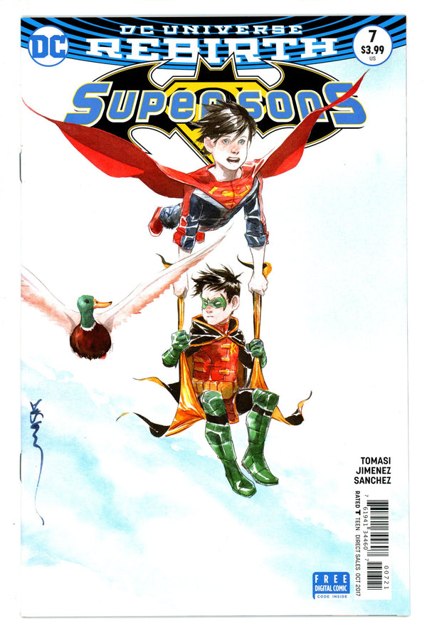 Super Sons 7 High Grade (2017) Nguyen Variant
