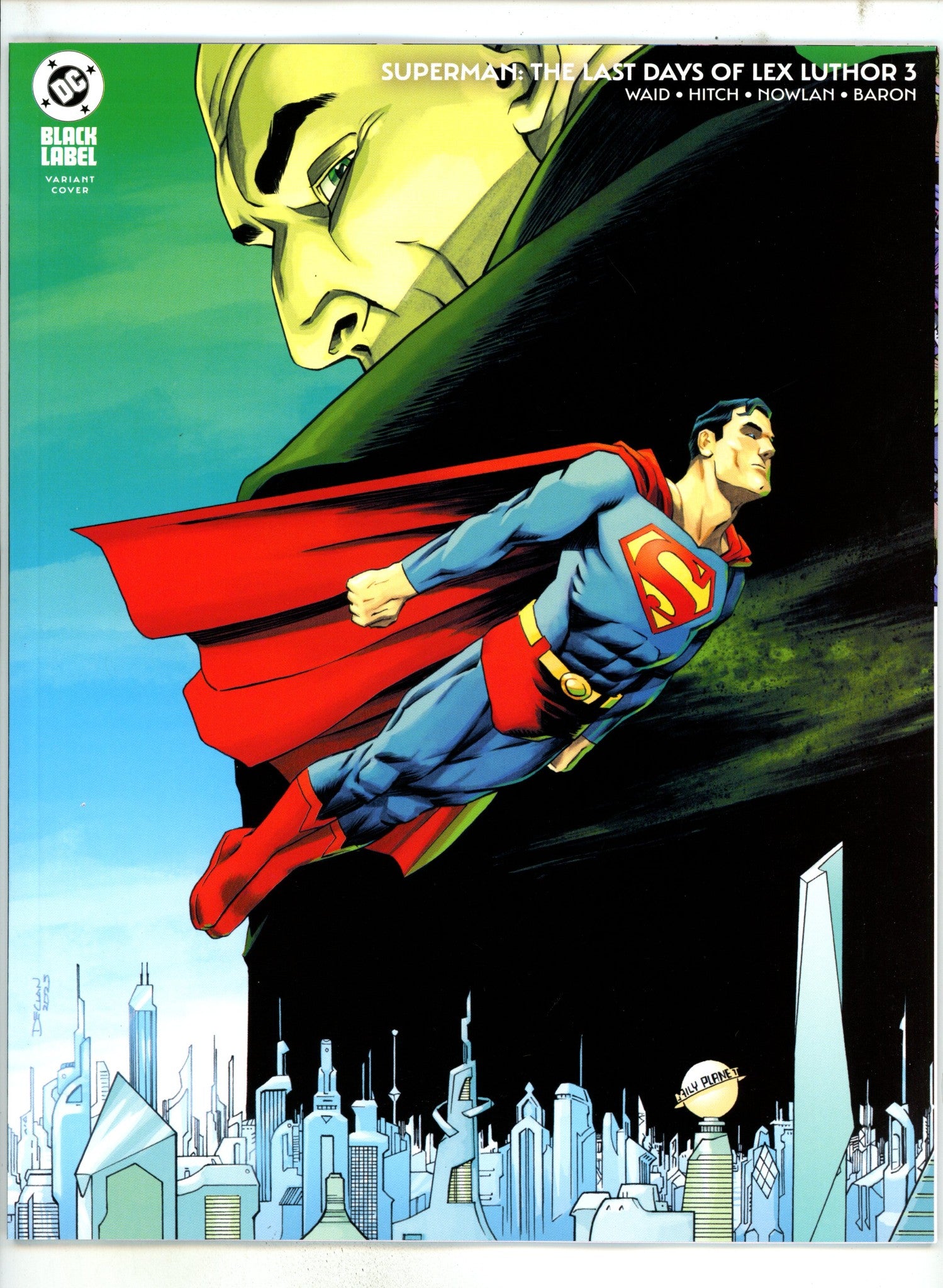 Superman The Last Days Of Lex Luthor 3 Shalvey Variant (2025)