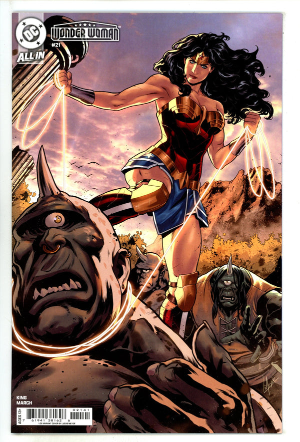 Wonder Woman Vol 6 21 Meyer Incentive Variant NM+ (2025)