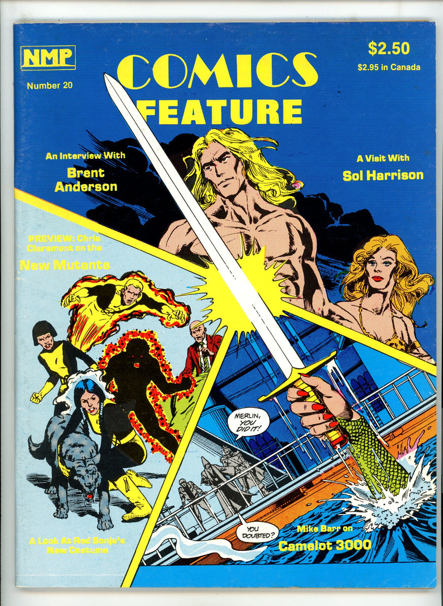 Comics Feature 20 Low Grade (1982) 