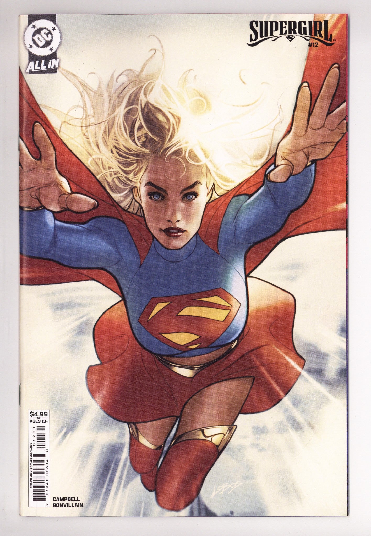 Supergirl Vol 8 12 Villalobos Variant (2026)