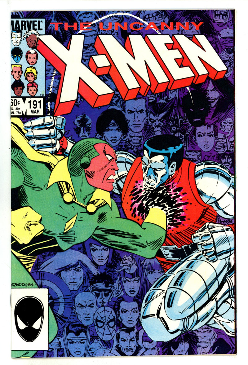 The Uncanny X-Men Vol 1 191 VF/NM (9.0) (1985) 
