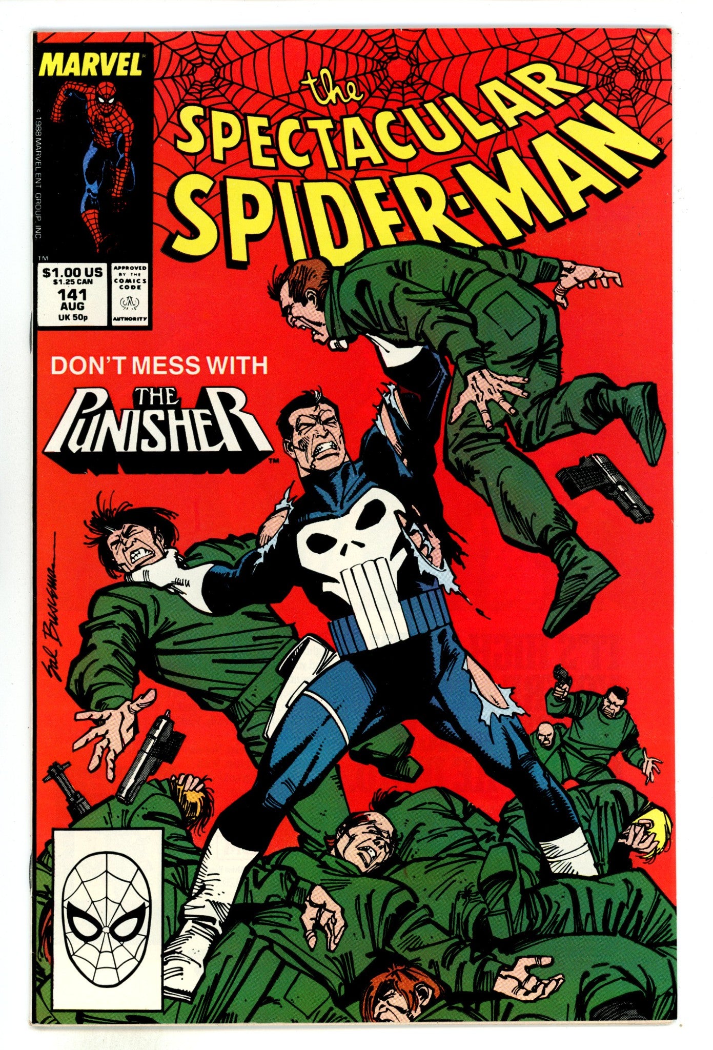 The Spectacular Spider-Man Vol 1 141 NM- (9.2) (1988) 