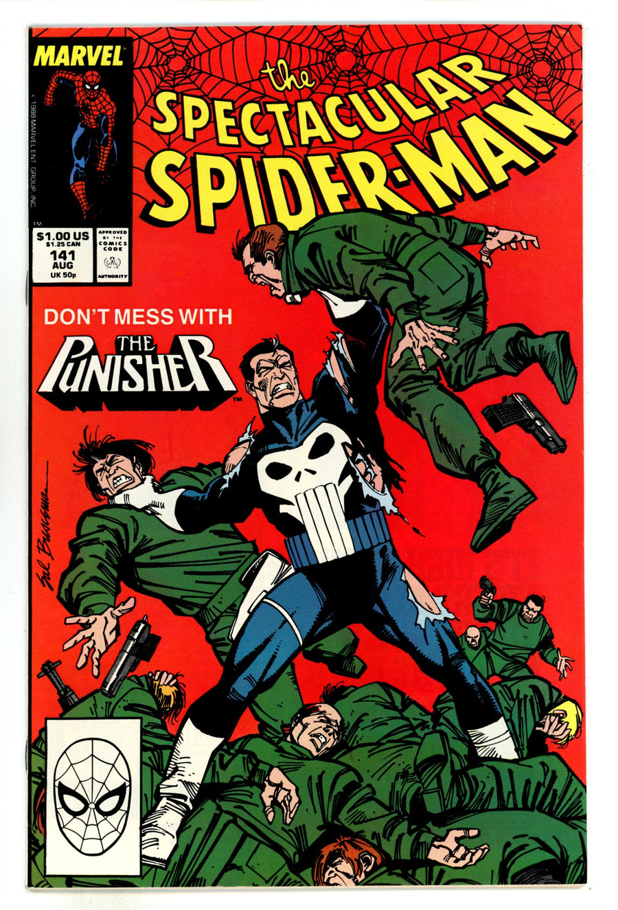 The Spectacular Spider-Man Vol 1 141 NM- (9.2) (1988) 