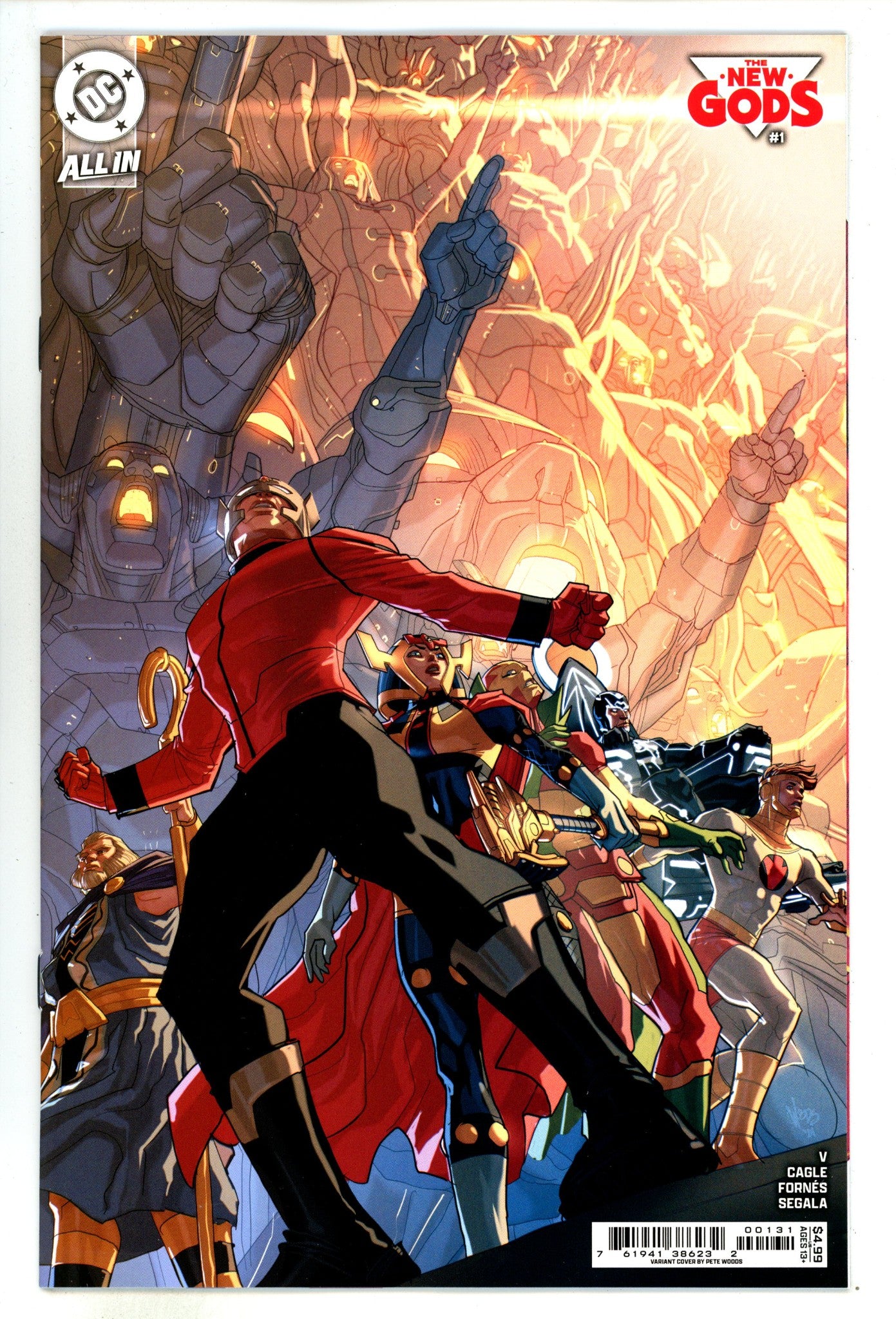 New Gods Vol 5 1 Woods Variant (2024)