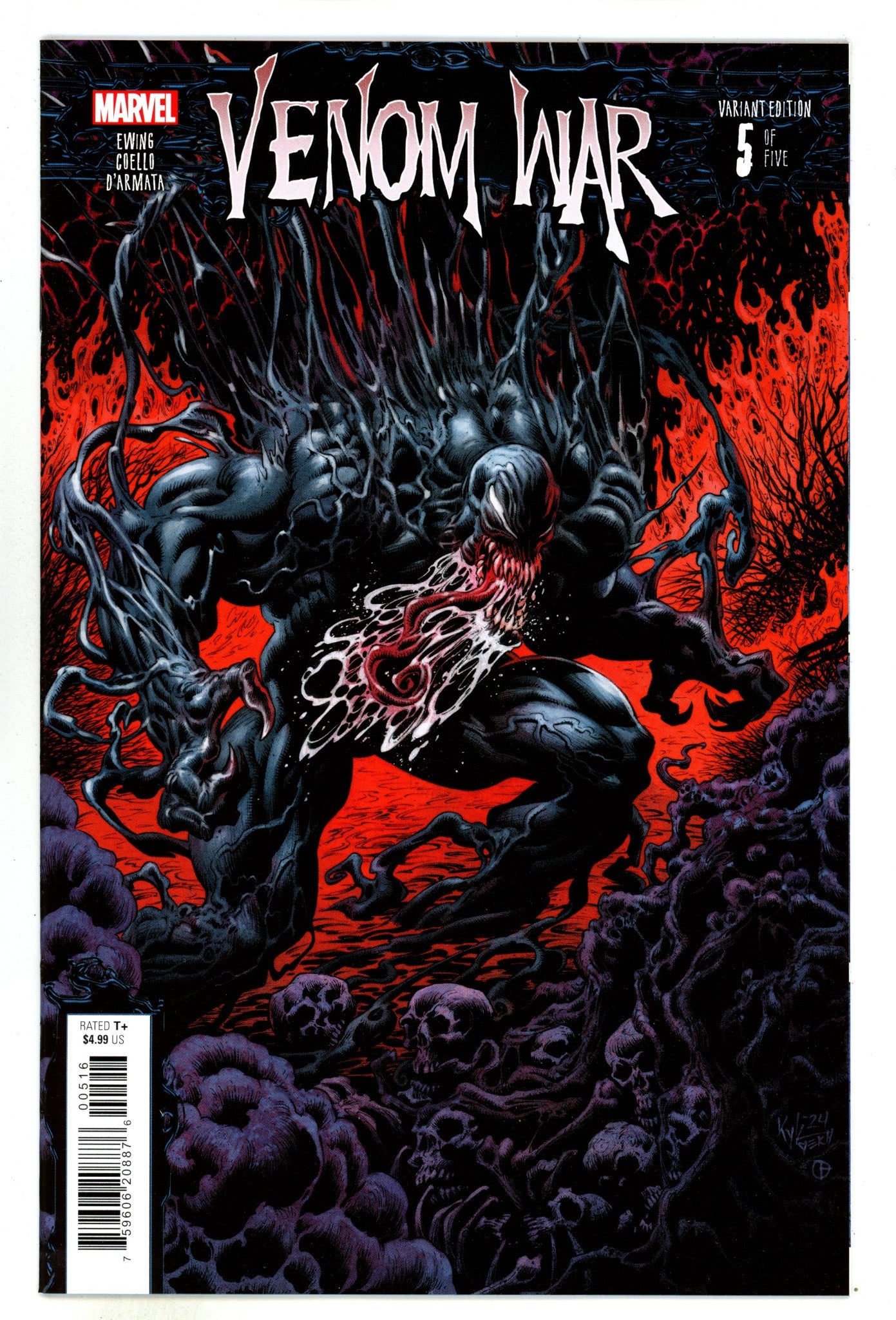 Venom War 5 Incentive Variant NM- (2024)