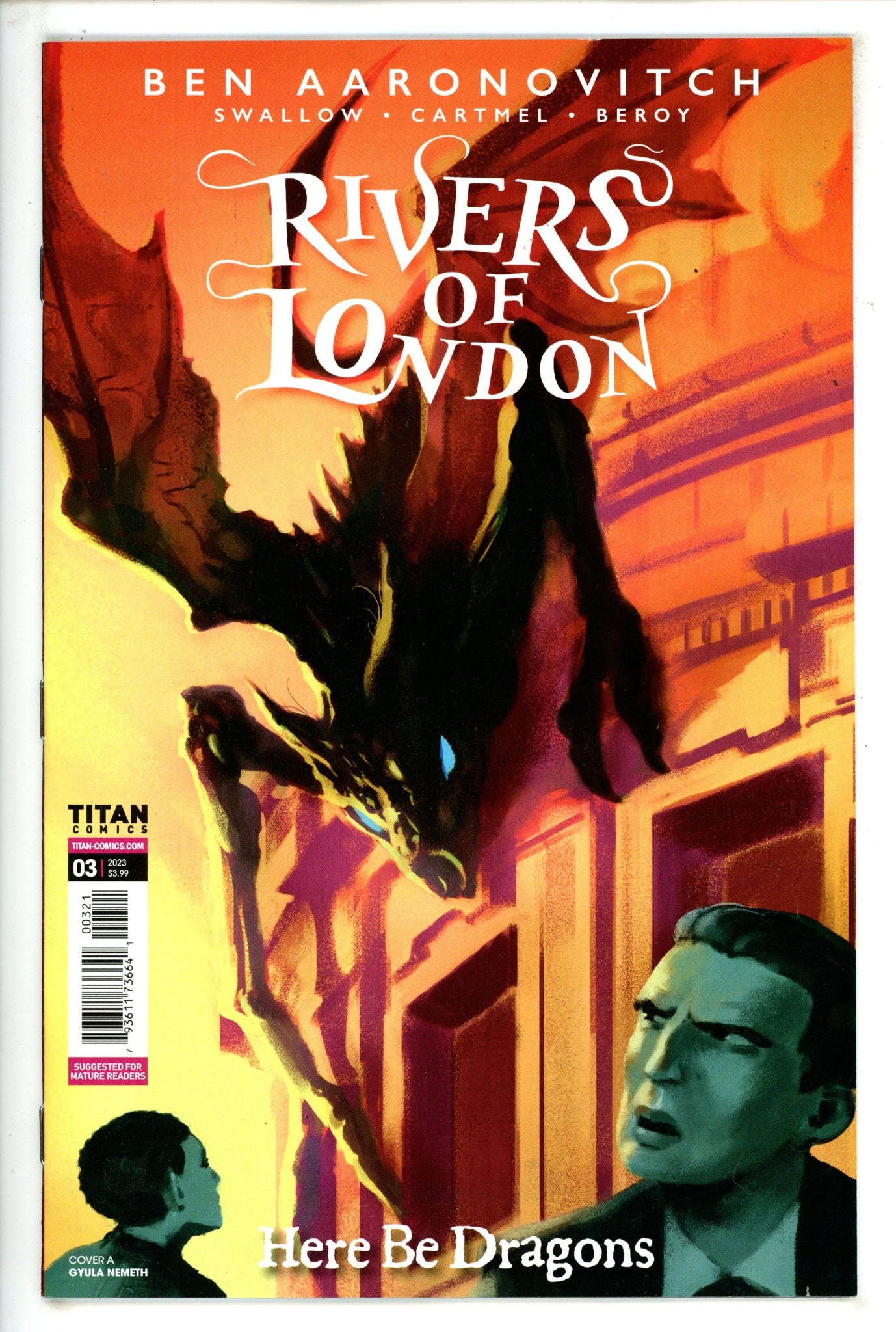 Rivers Of London Here Be Dragons 3 Harding Variant (1900)