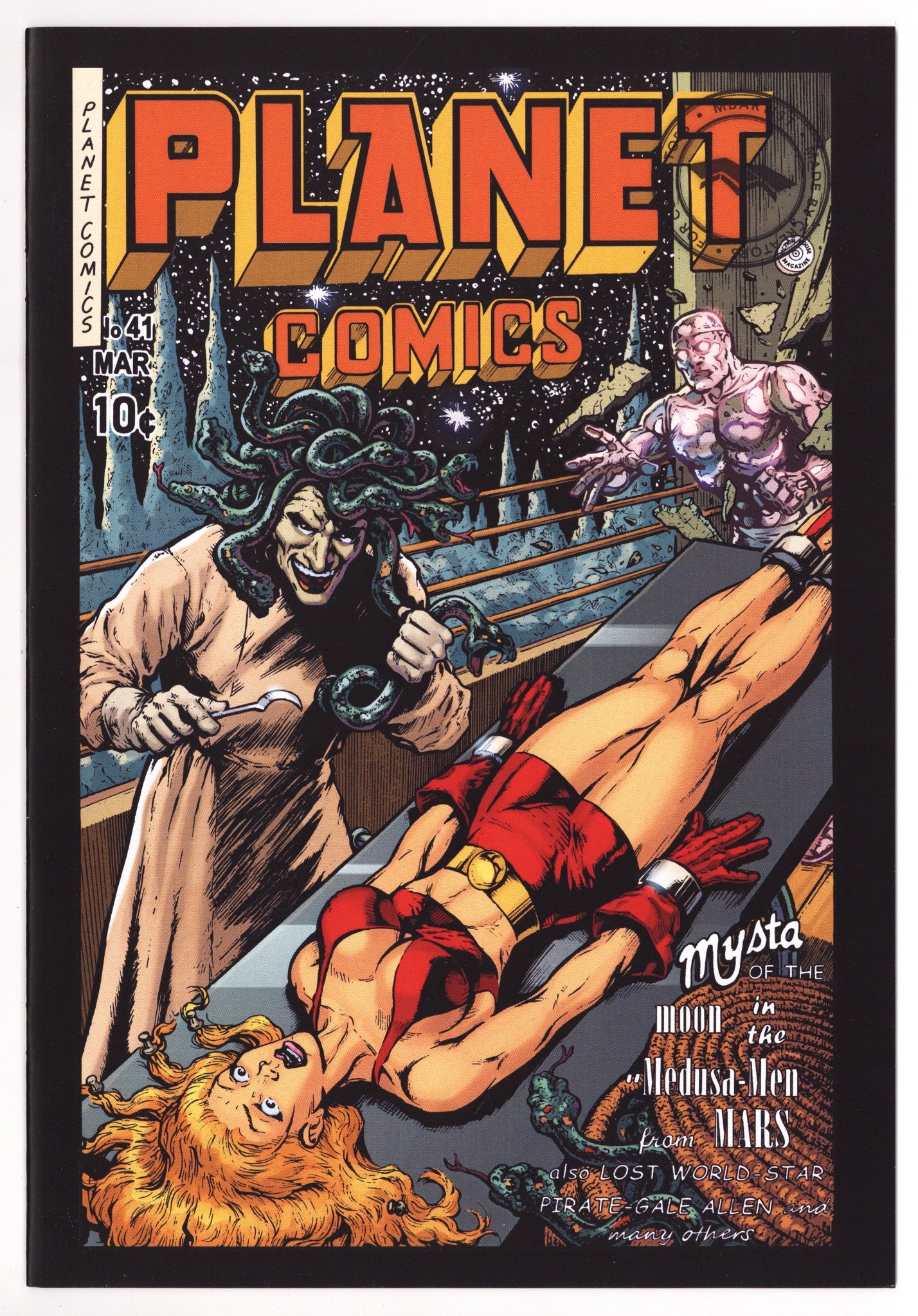 Planet Comics 41 High Grade (2020) Herbert Reprint Variant 