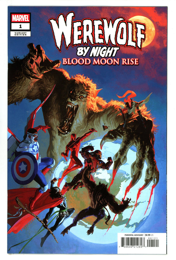 Werewolf By Night: Blood Moon Rise 1 Casanovas Variant (2025)