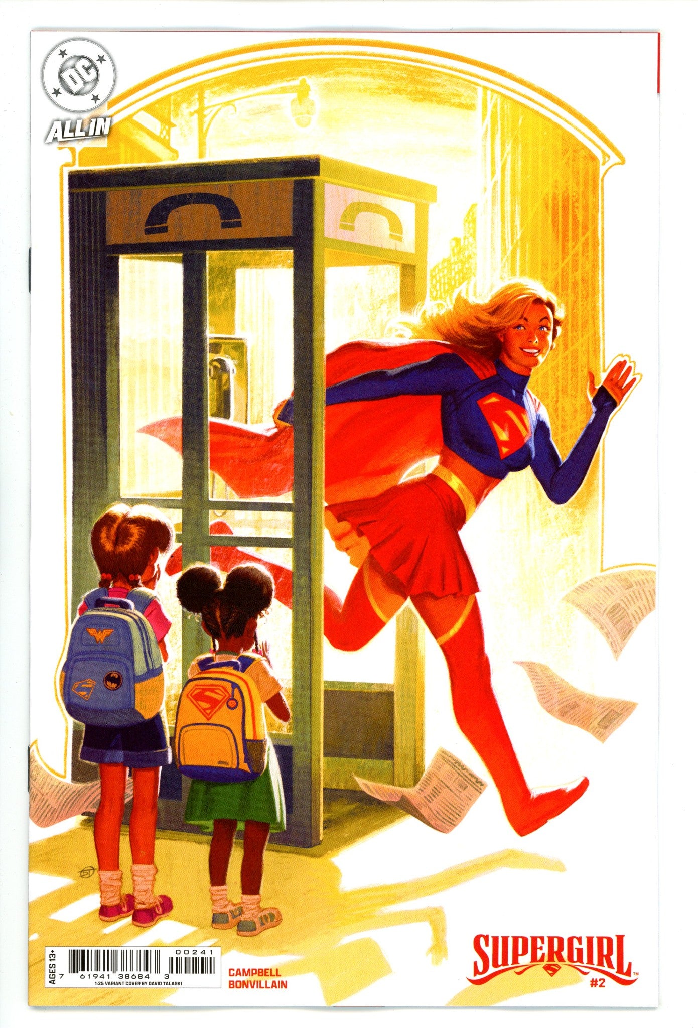 Supergirl Vol 8 2 Talaski Incentive Variant NM (2025)