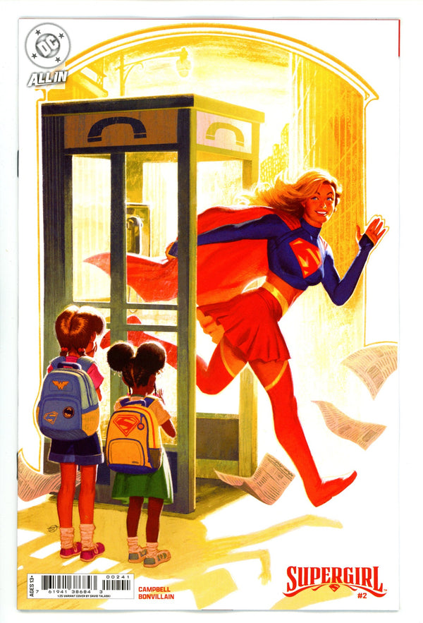 Supergirl Vol 8 2 Talaski Incentive Variant NM (2025)