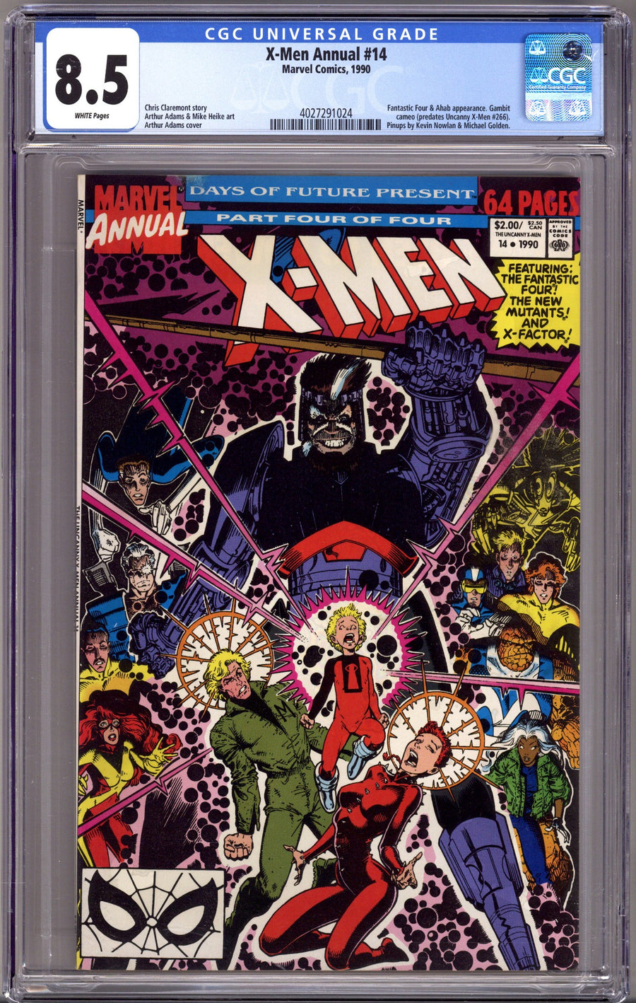 X-Men Annual Vol 1 14 CGC 8.5 (VF+) (1990) 