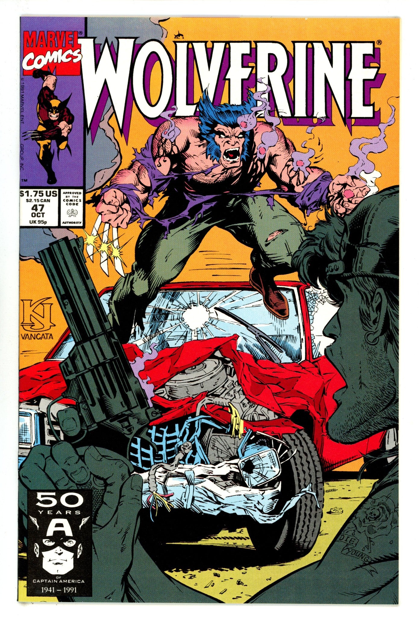 Wolverine Vol 2 47 High Grade (1991) 