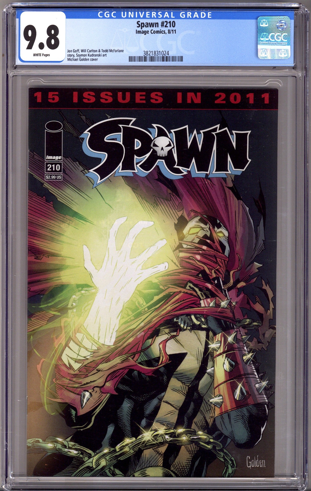 Spawn 210 CGC 9.8 (NM/M) (2011)